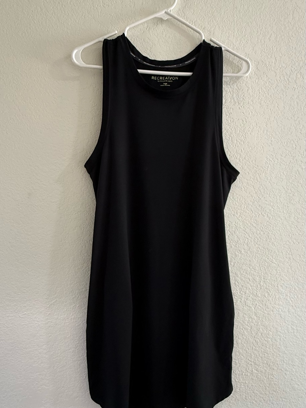 Recreation Black Sleeveless Mini Dress